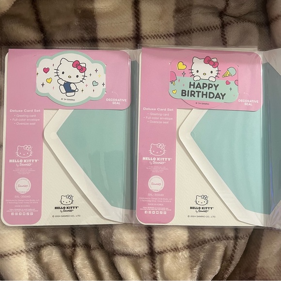 Hello Kitty Birthday Cards - Picture 2 of 2